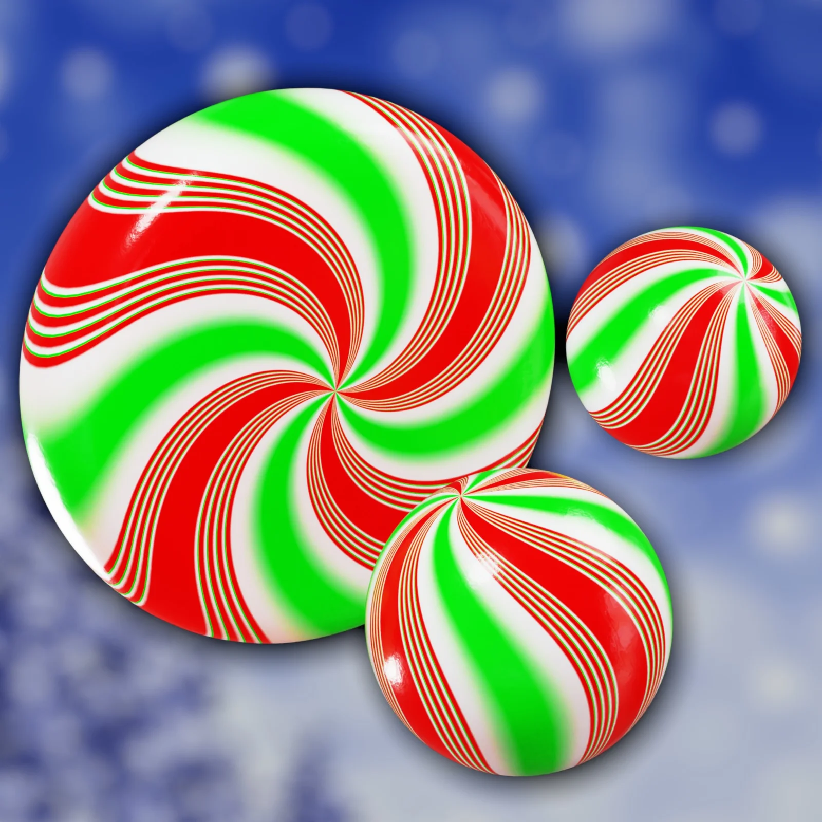Procedural Christmas Candy Material screenshot 4