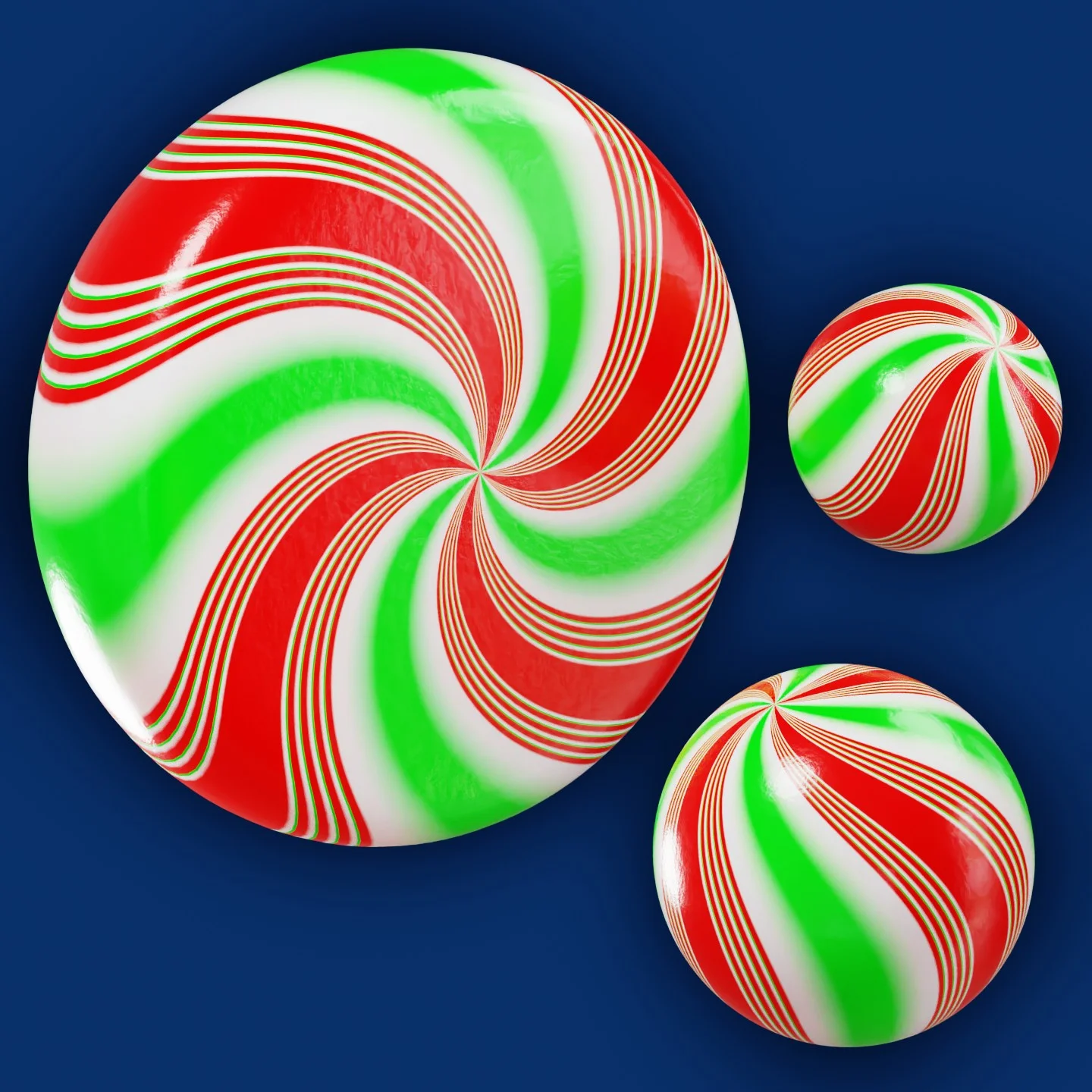 Procedural Christmas Candy Material screenshot 5