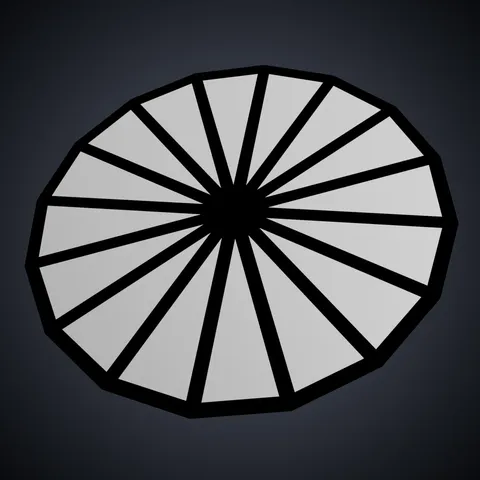 Procedural Circles - Blender 3d models