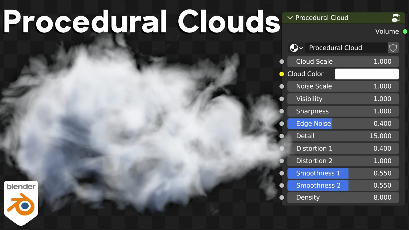 Procedural Cloud Material screenshot 2