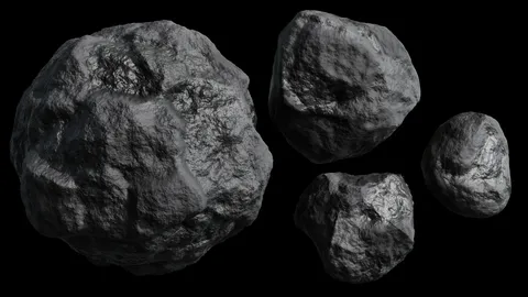 Procedural Coal Material - Blender shaders
