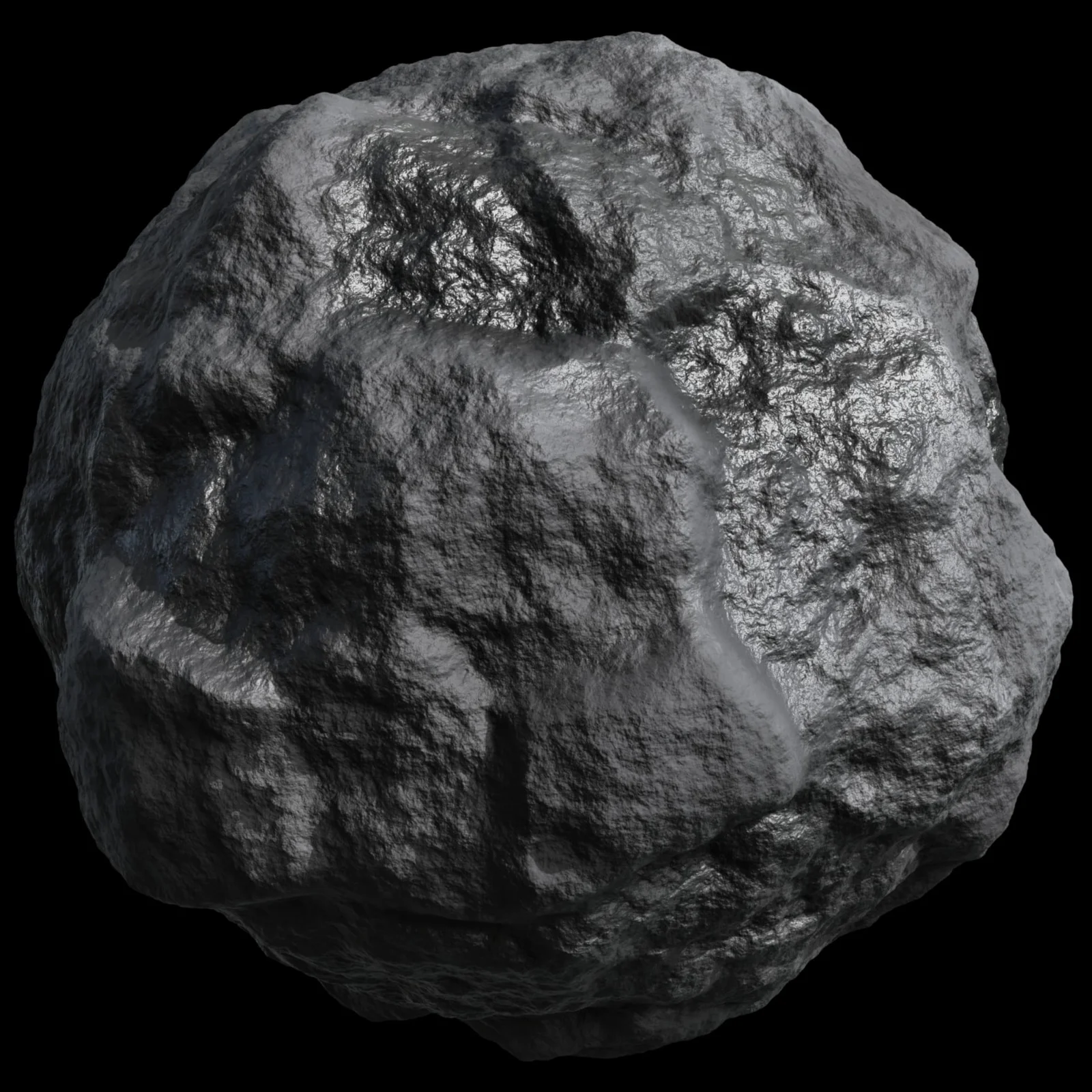 Procedural Coal Material screenshot 3