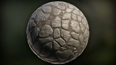 Procedural Cobblestone Ground - Blender shaders