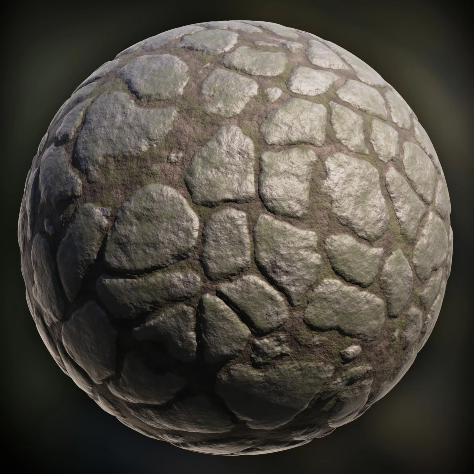 Procedural Cobblestone Ground screenshot 3