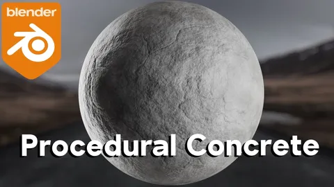 Procedural Concrete Shader - Blender shaders