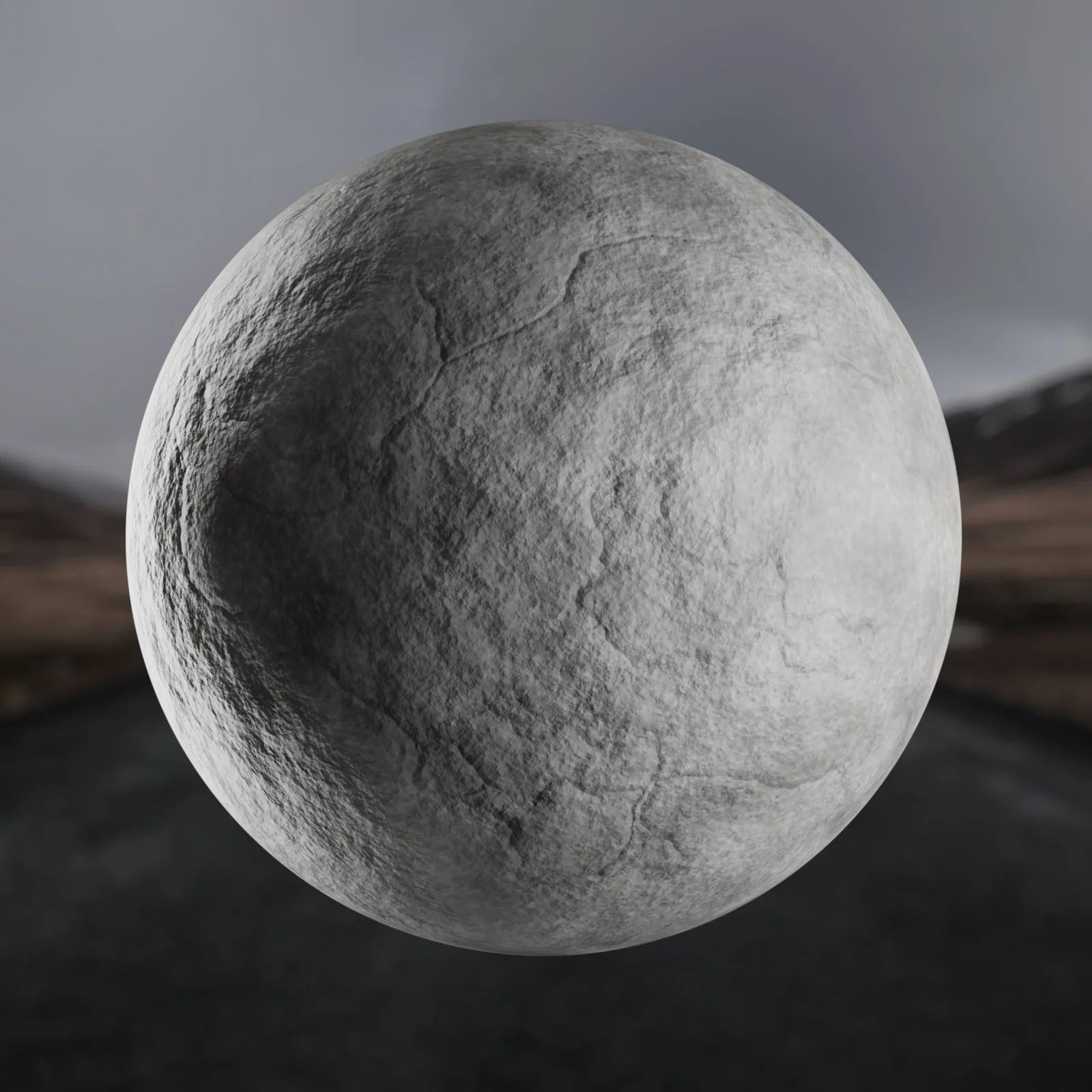 Procedural Concrete Shader screenshot 2