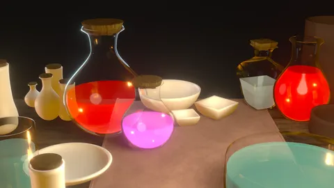 Procedural Container Creator - Blender geometry nodes