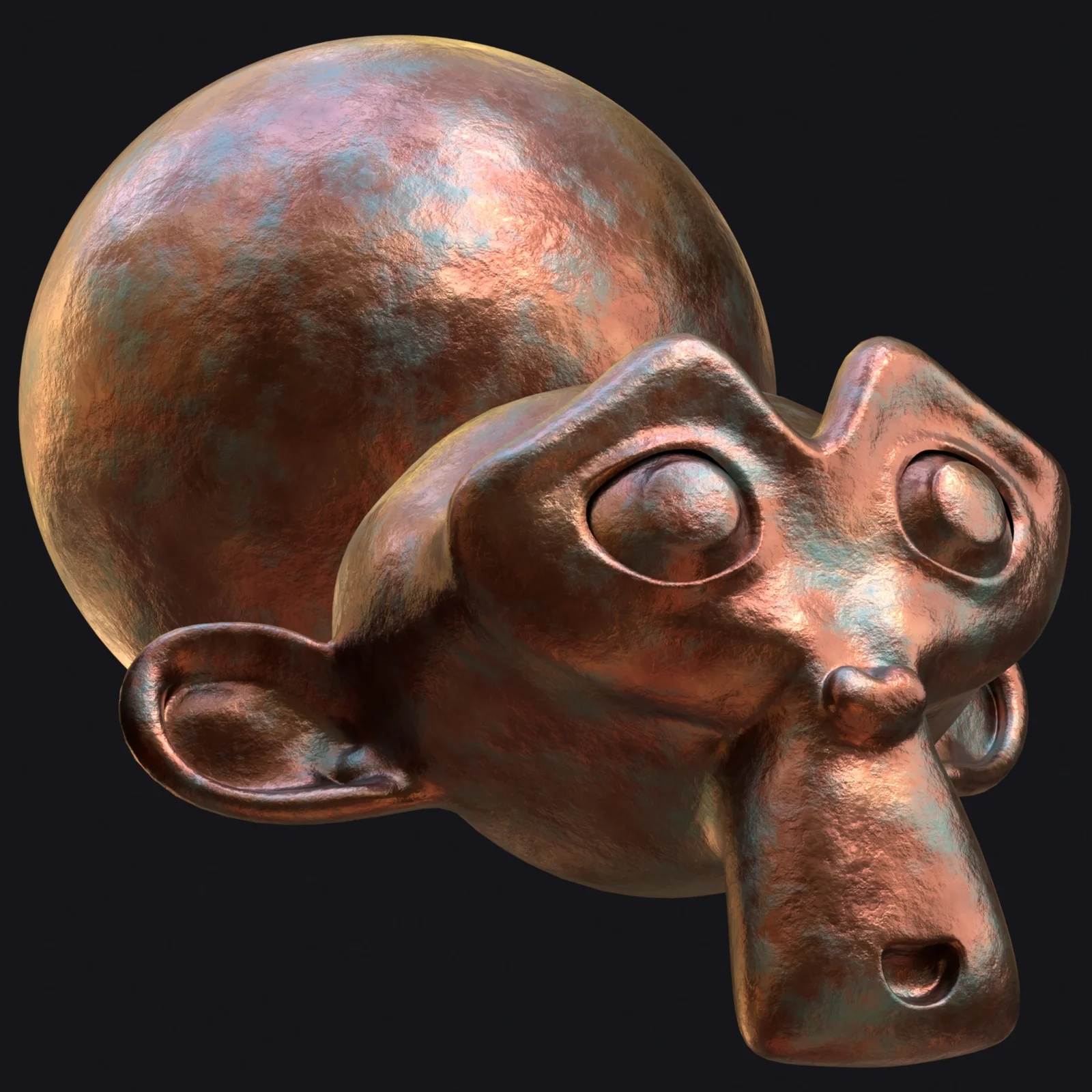 Procedural Copper Material screenshot 2