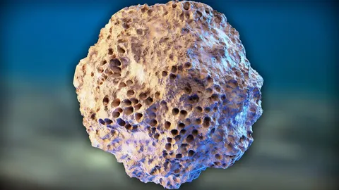 Procedural Coral Rock Material - Blender shaders