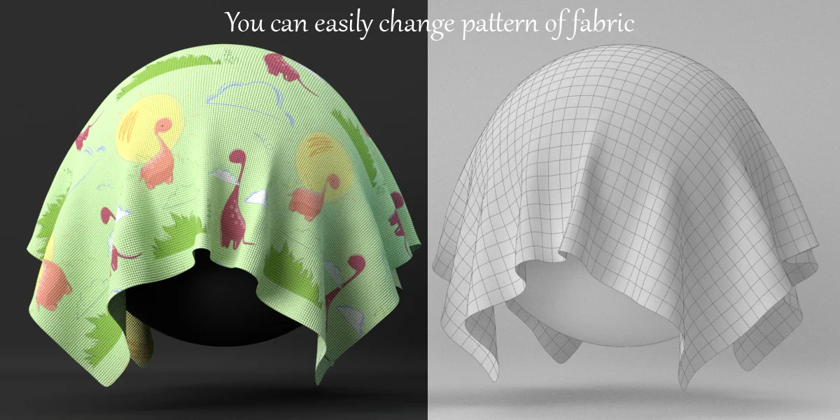 Procedural Cotton Fabric screenshot 2