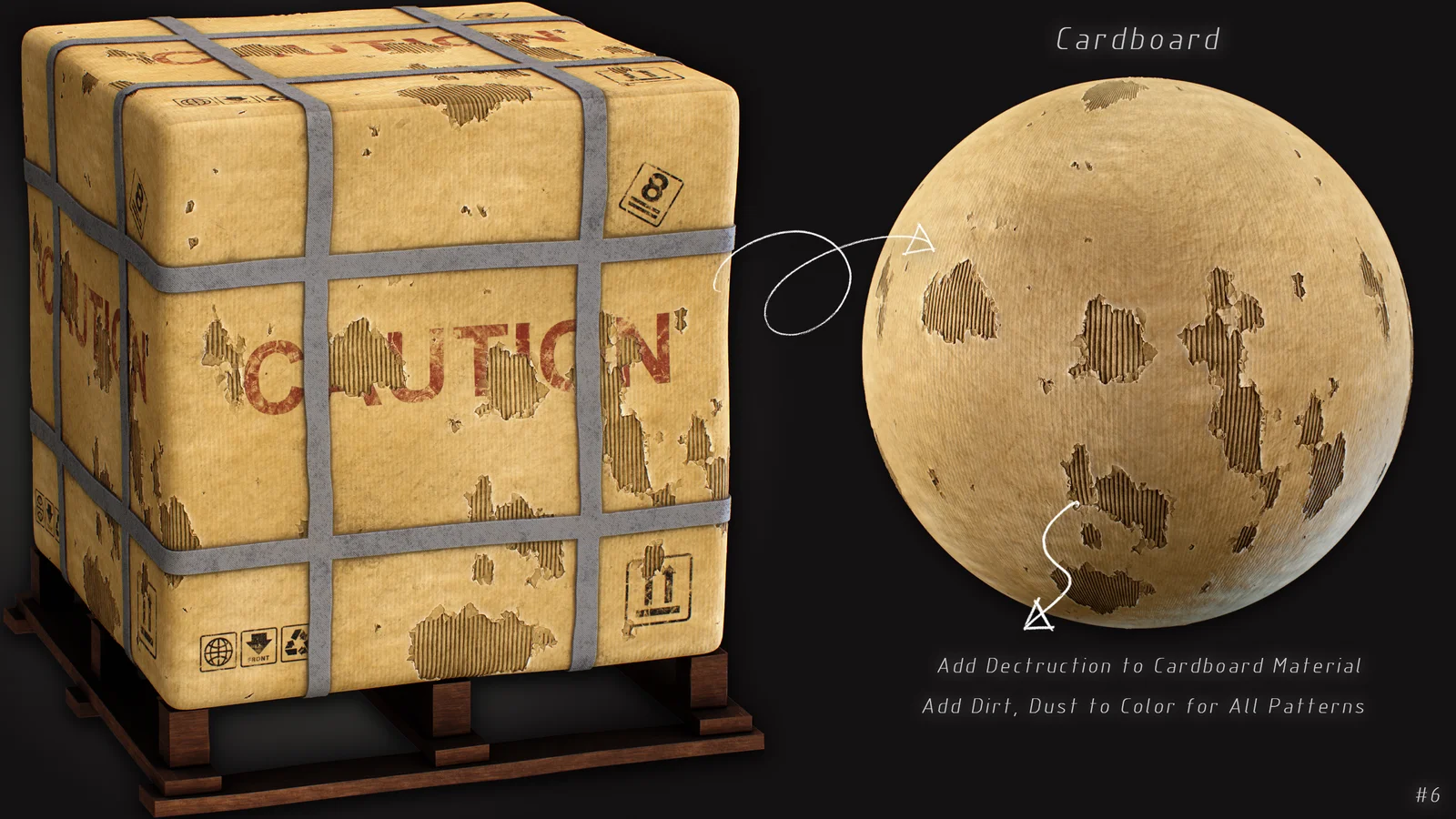 Procedural Cover Material Packaging screenshot 4