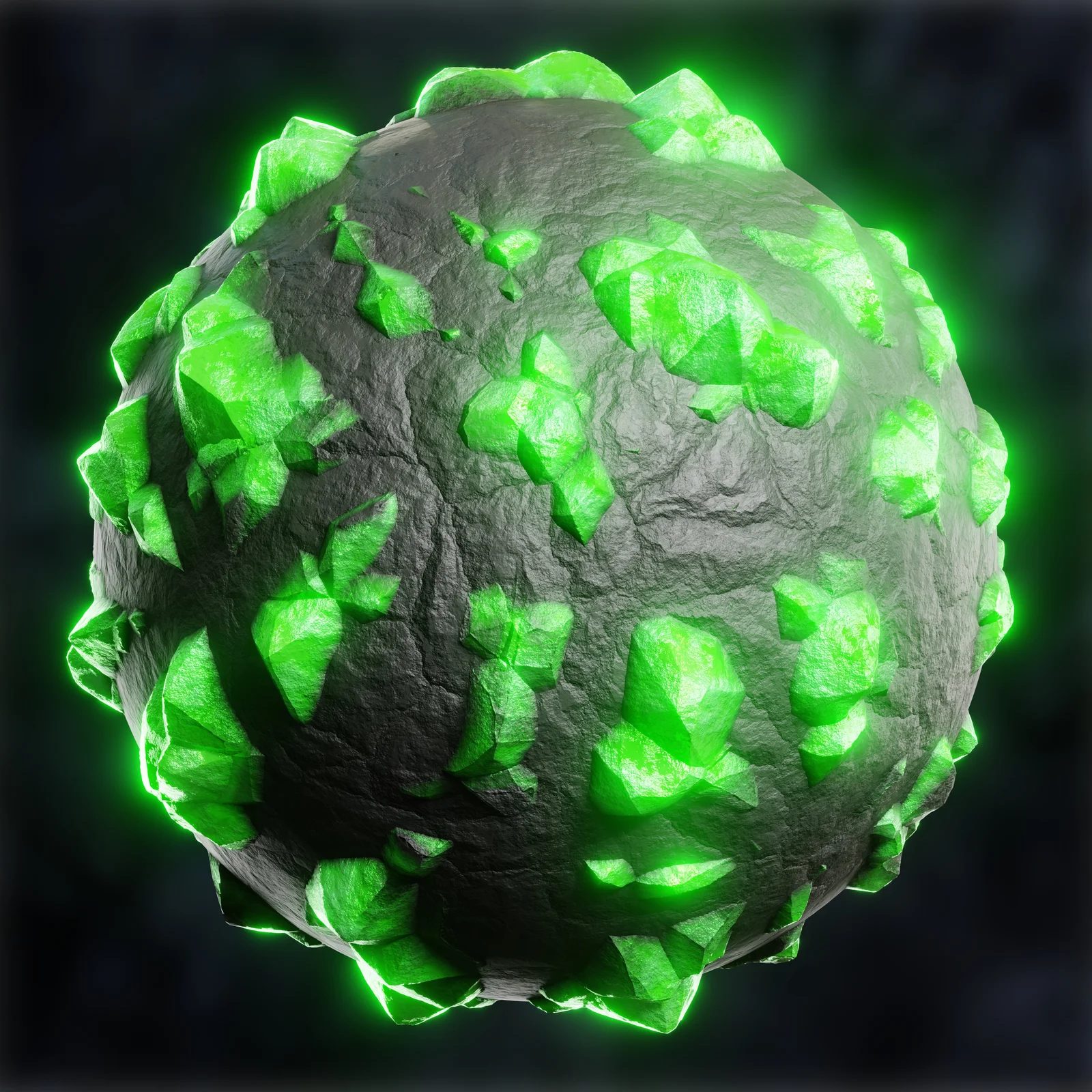 Procedural Crystal Rock Material screenshot 4