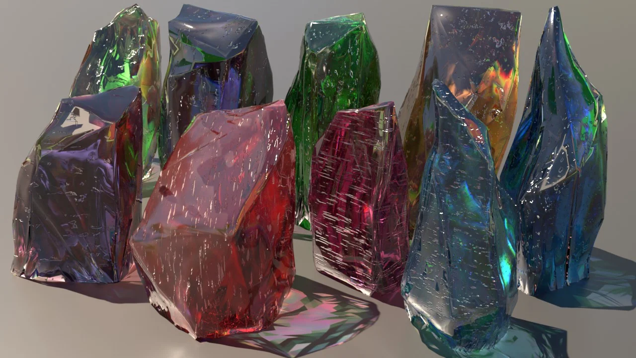 Procedural Crystal Rocks Generator screenshot 2