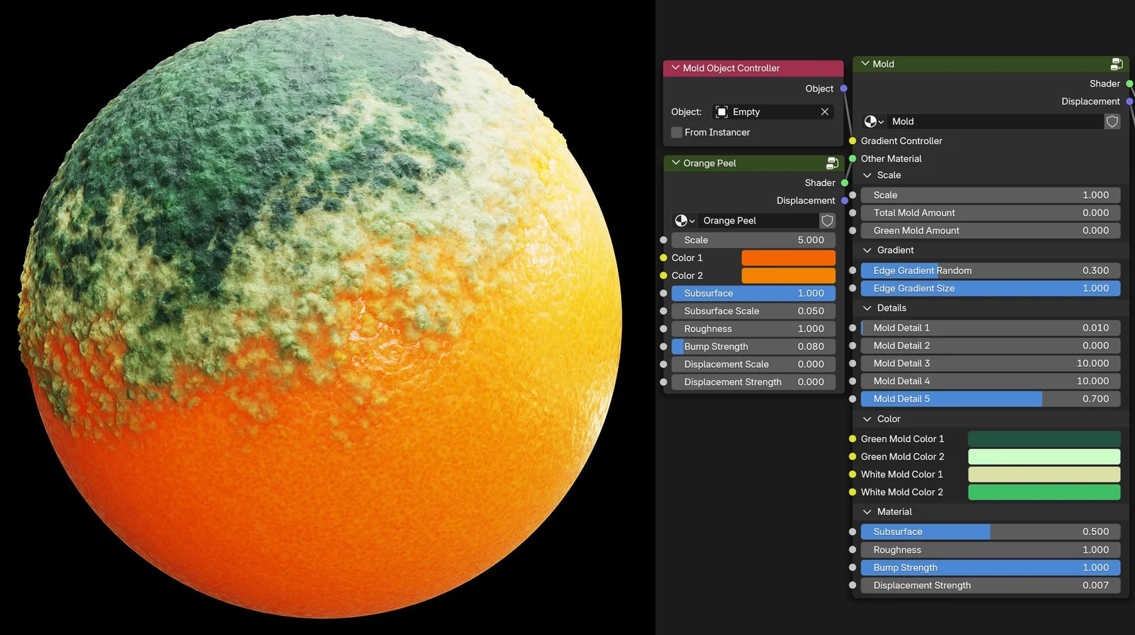 Procedural Mold Material screenshot 5