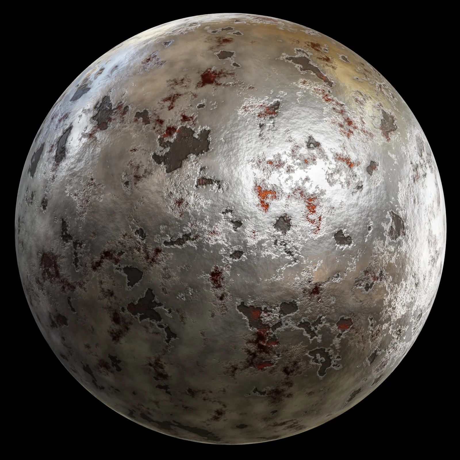 Procedural Damaged Metal screenshot 4