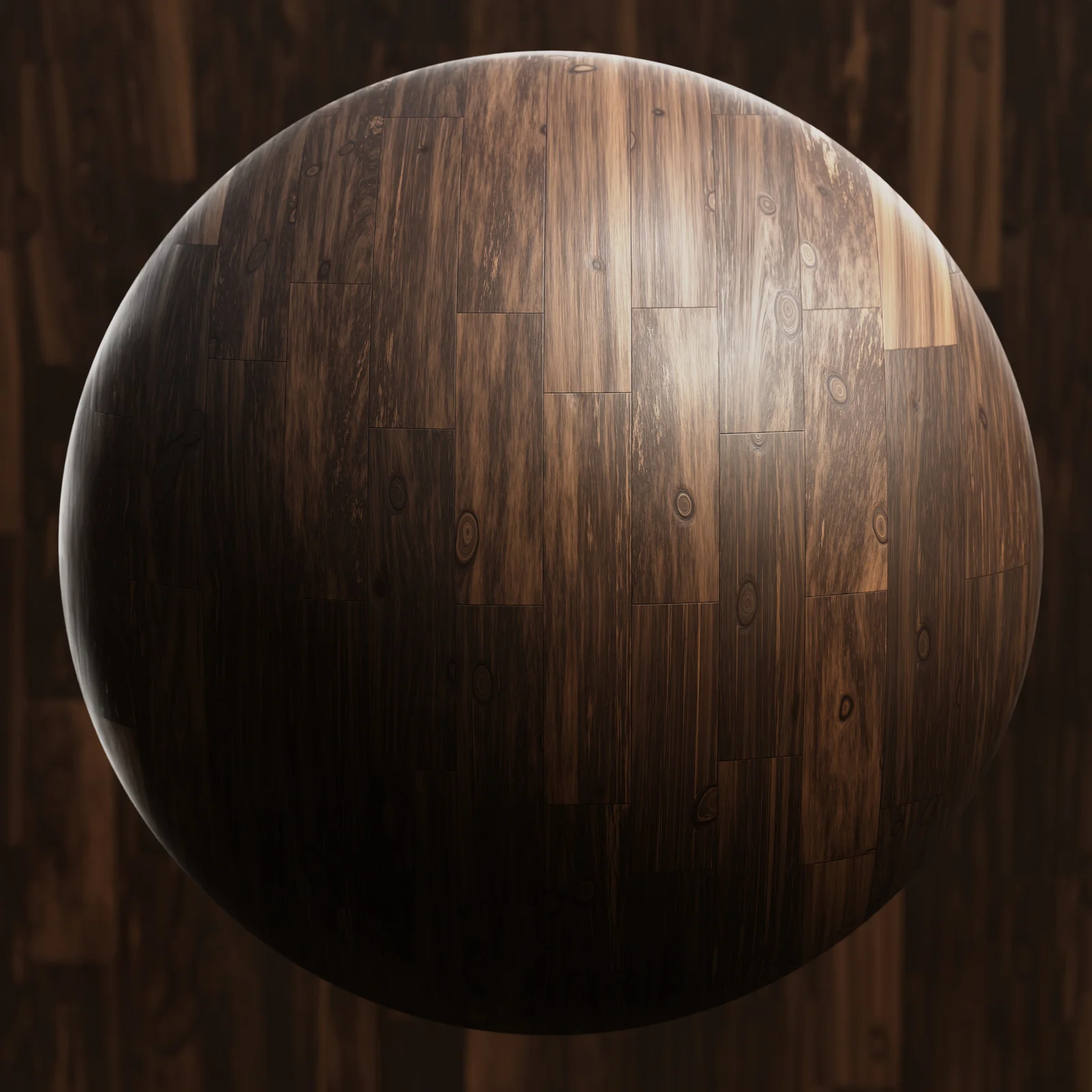 Procedural Dark Wood Floor Boards screenshot 3