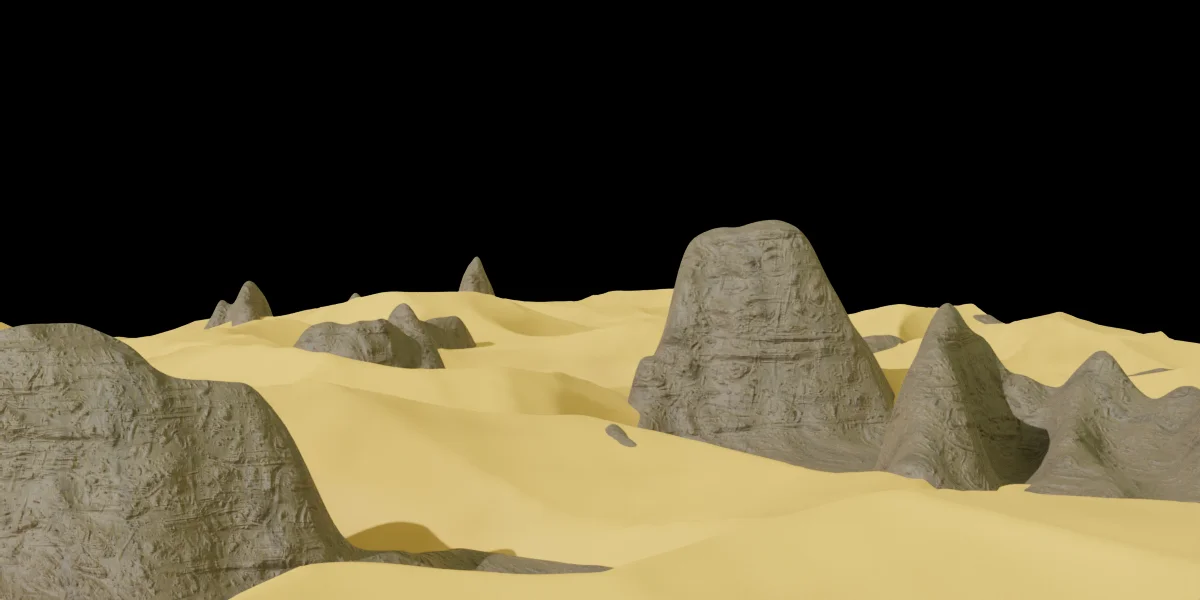 Procedural Desert Environment screenshot 4