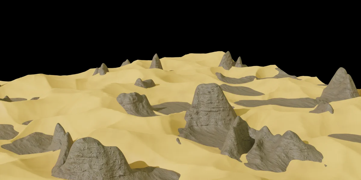 Procedural Desert Environment screenshot 5
