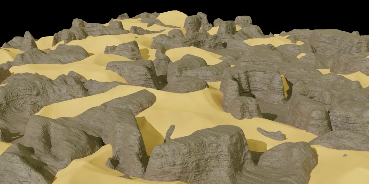 Procedural Desert Environment screenshot 7