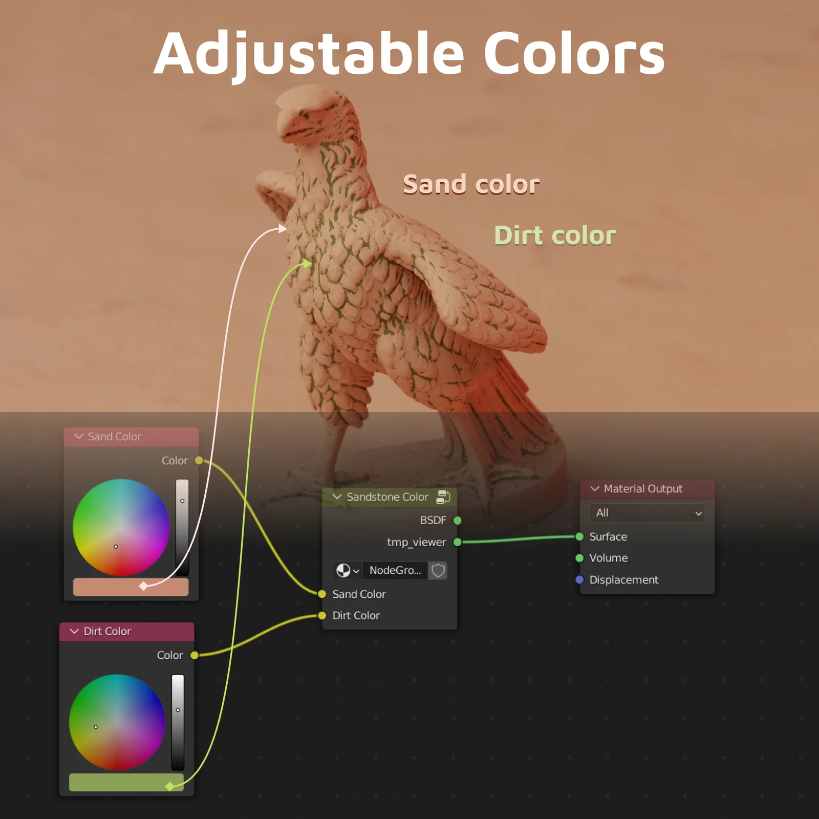 Procedural Dirty Sandstone screenshot 2