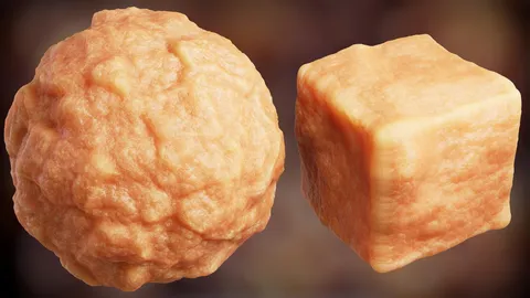Dried Fruit Material - Blender shaders