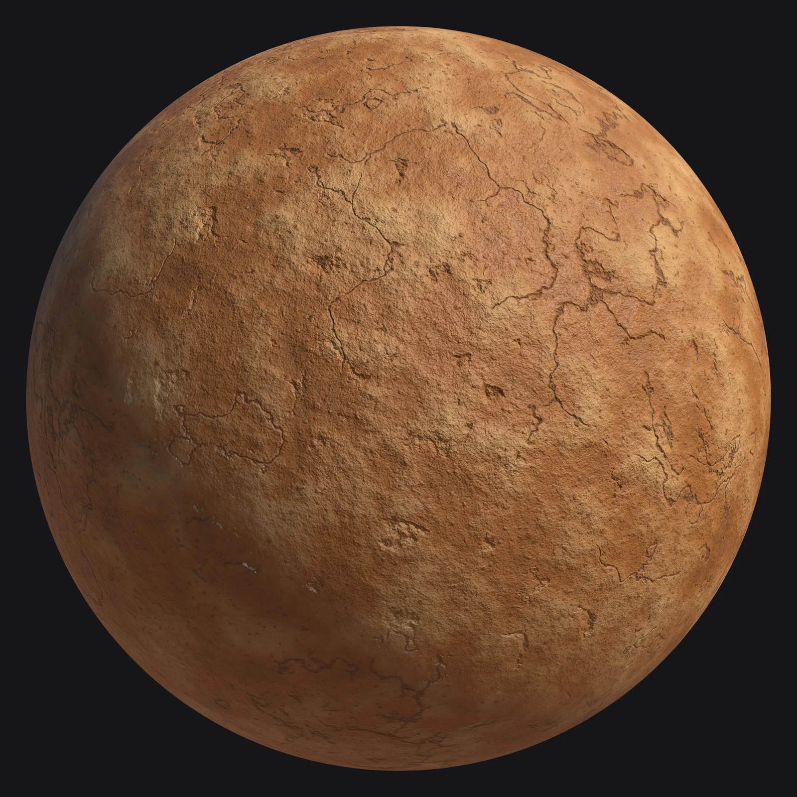 Procedural Dry Cracked Ground screenshot 2