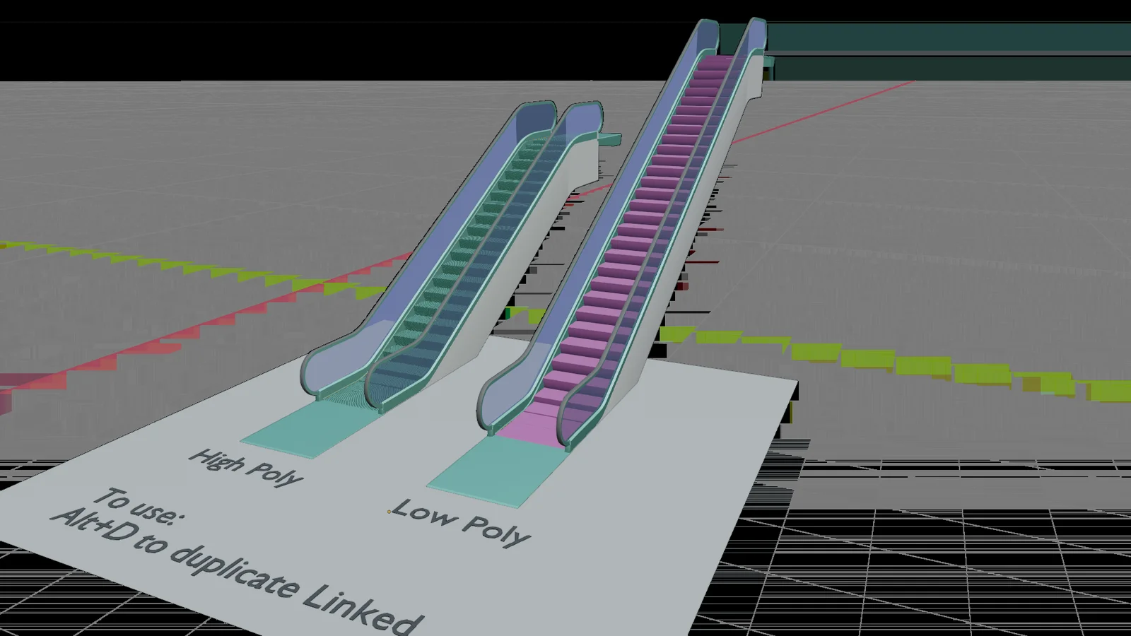 Procedural Escalator screenshot 4