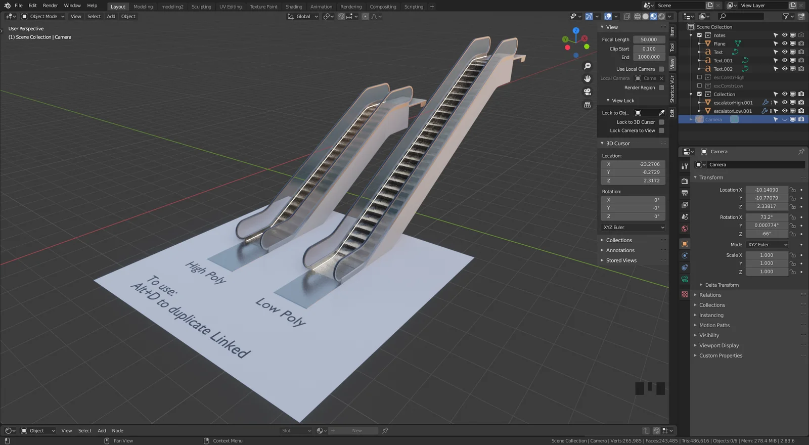 Procedural Escalator screenshot 8