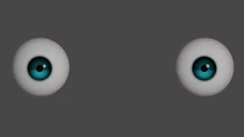 Procedural Eye - Blender shaders