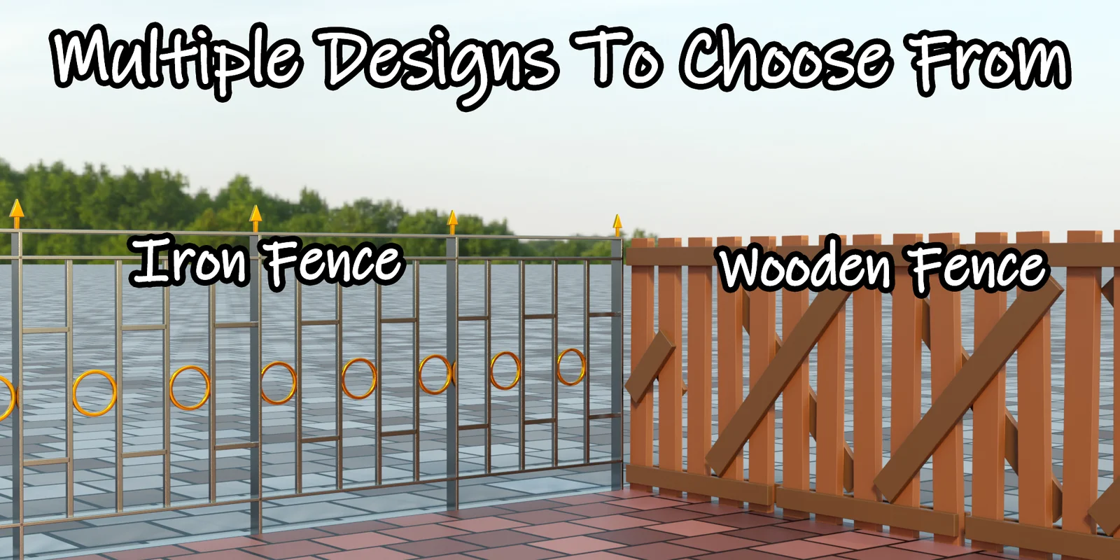 Procedural Fence screenshot 2