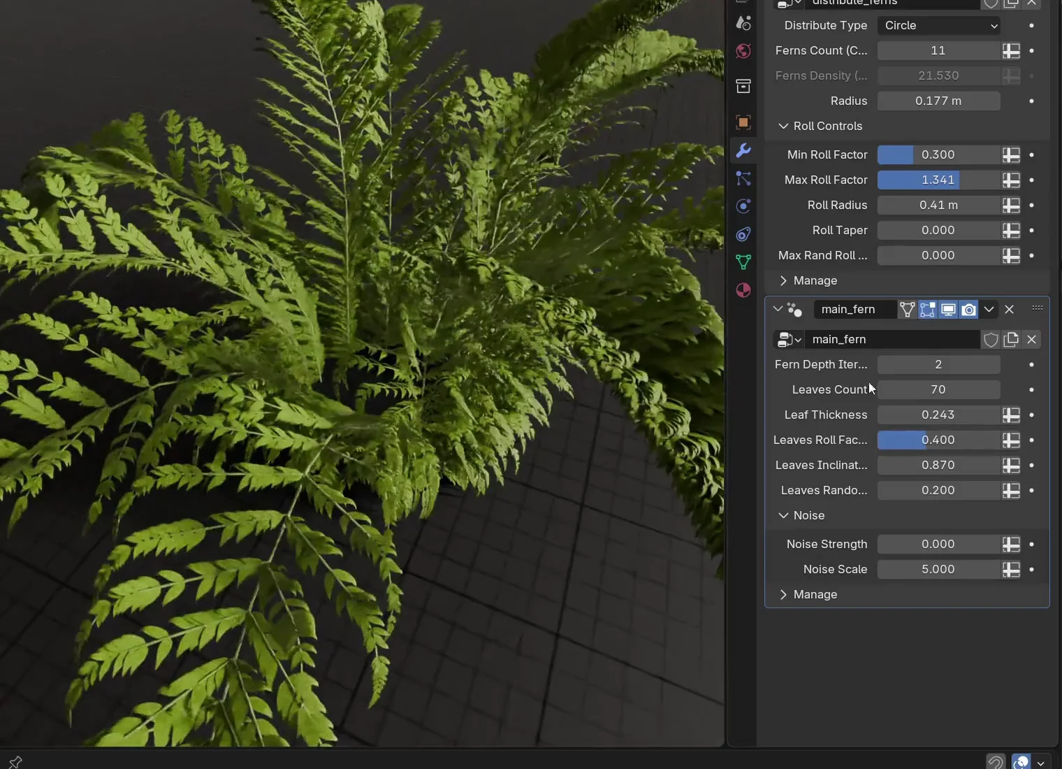 Procedural Fern screenshot 4