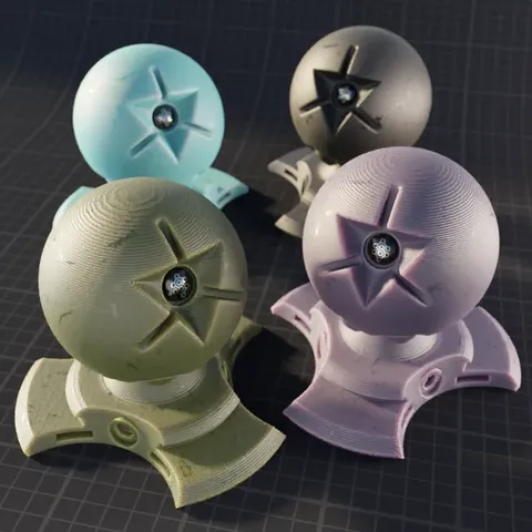 Procedural Filament Print Material - Blender shaders