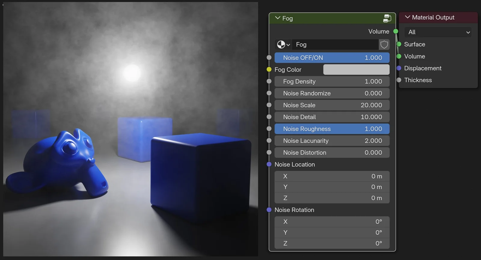Procedural Fog Material screenshot 2