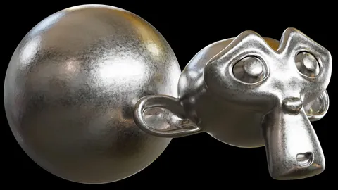 Procedural Galvanized Steel - Blender shaders