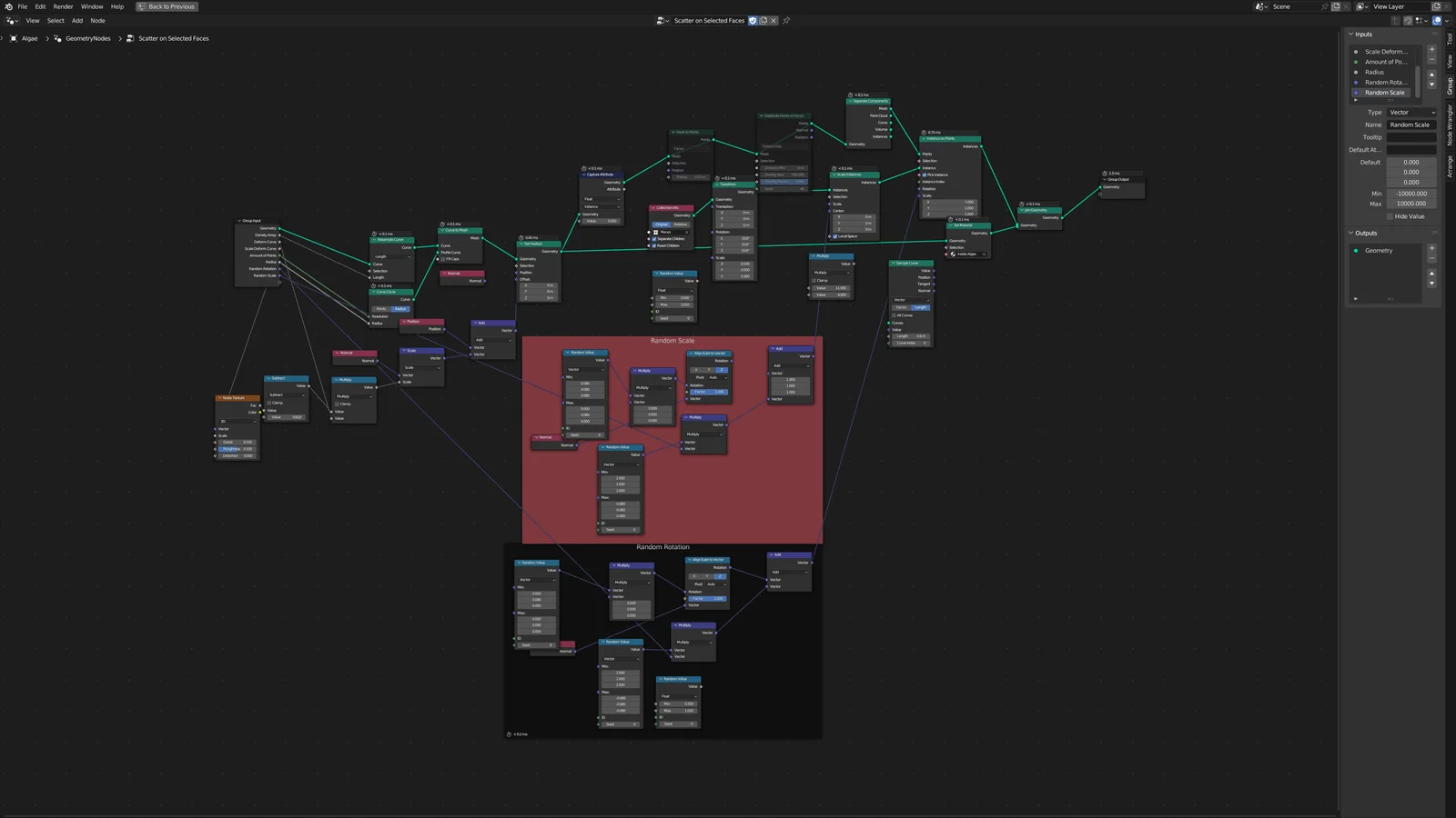 Procedural Algae On Curves screenshot 3