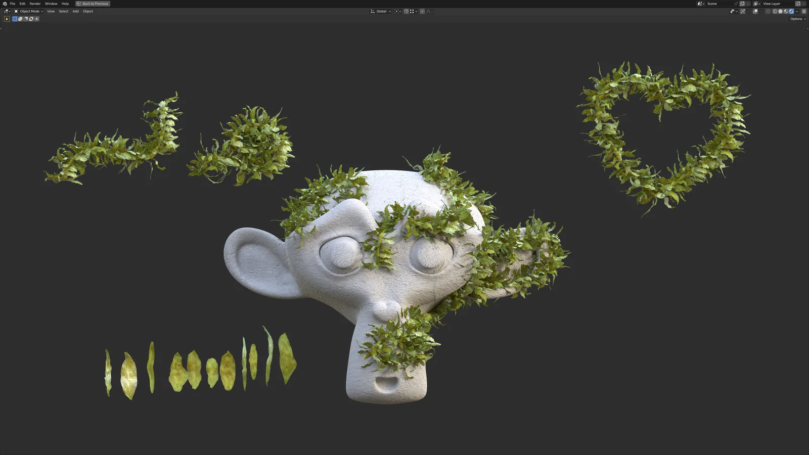 Procedural Algae On Curves screenshot 4