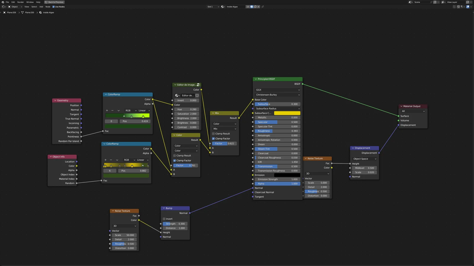 Procedural Algae On Curves screenshot 6