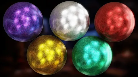 Procedural Glitter Material - Blender shaders