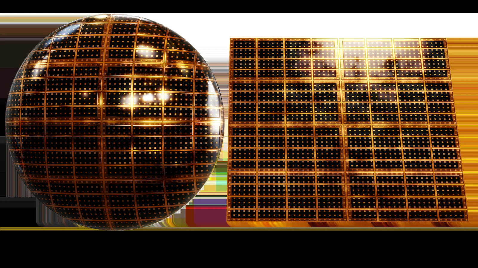 Procedural Gold Solar Panels screenshot 4