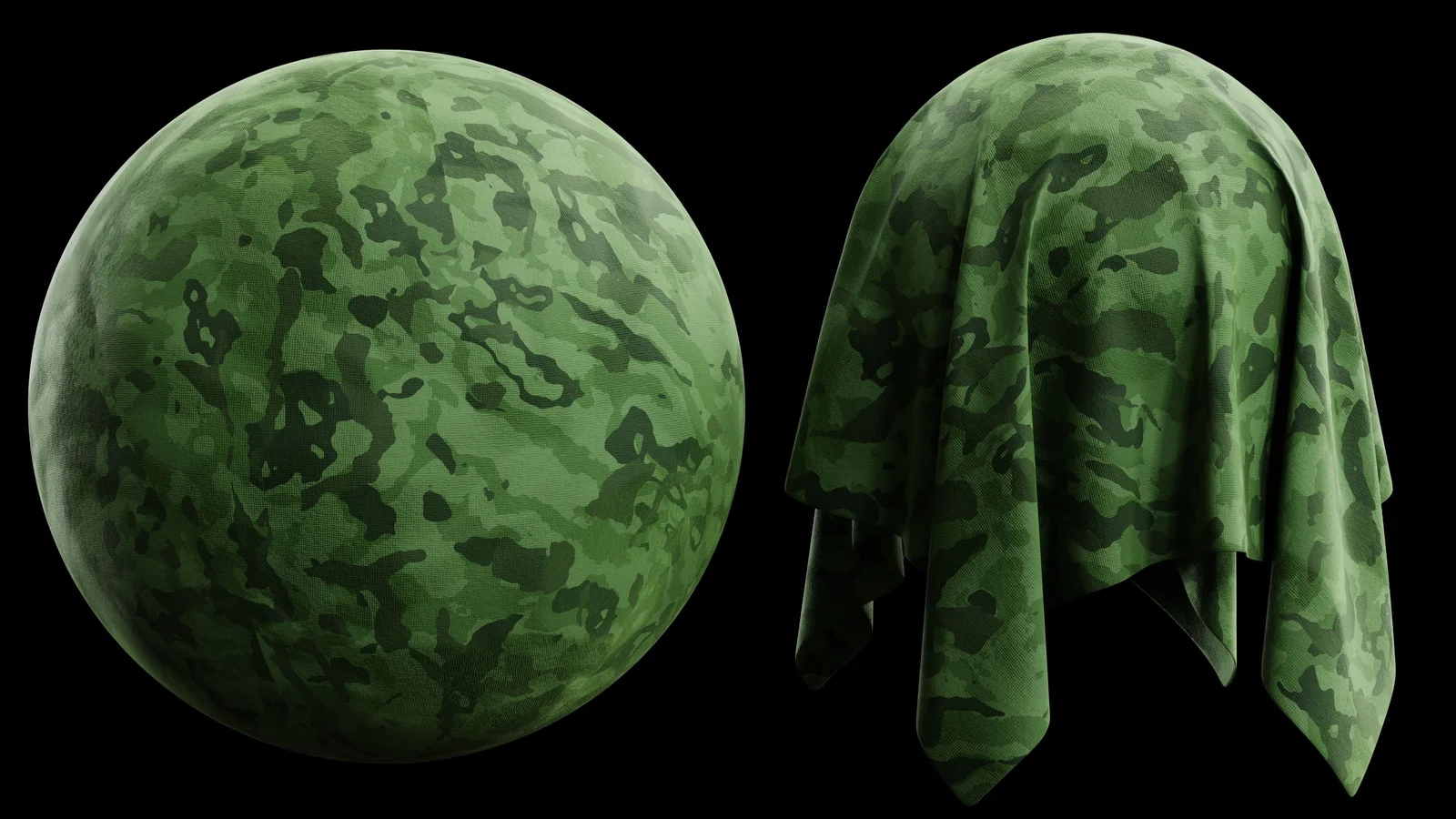 Procedural Green Camo Fabric screenshot 3
