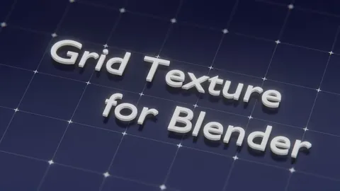 Procedural Grid Texture - Blender shaders