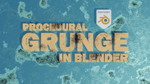 Procedural Grunge Texture - Blender shaders