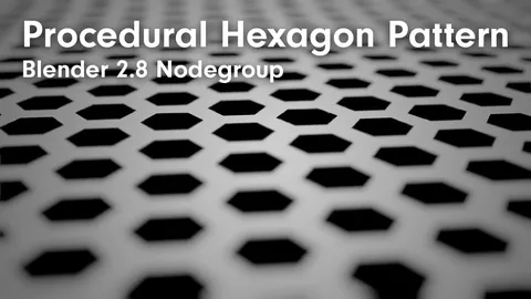 Procedural Hexagon Pattern - Blender shaders