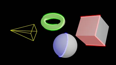 Procedural Highlight System - Blender geometry nodes