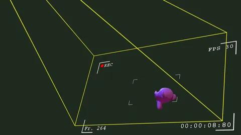 Procedural HUD - Blender geometry nodes