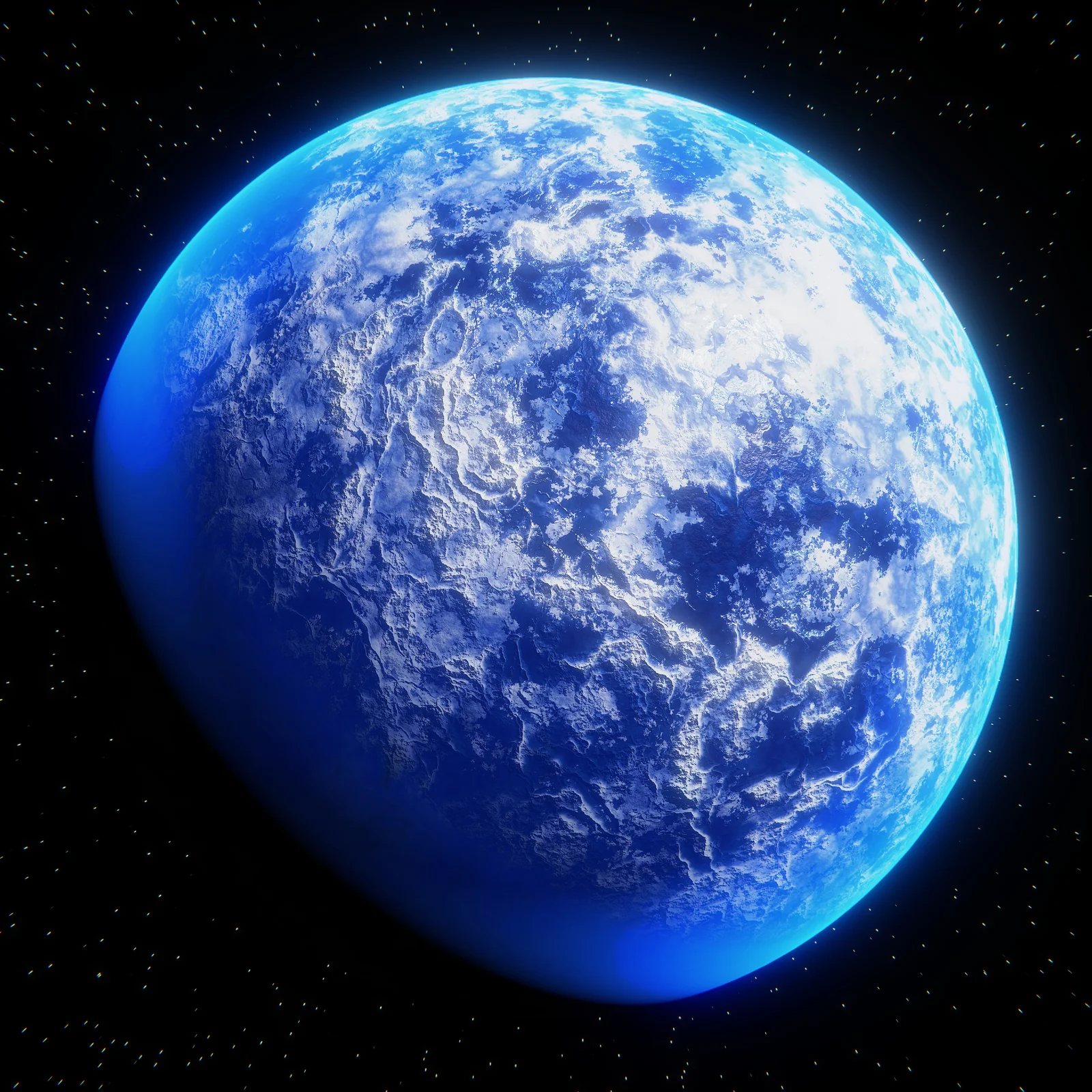 Procedural Ice Planet screenshot 2