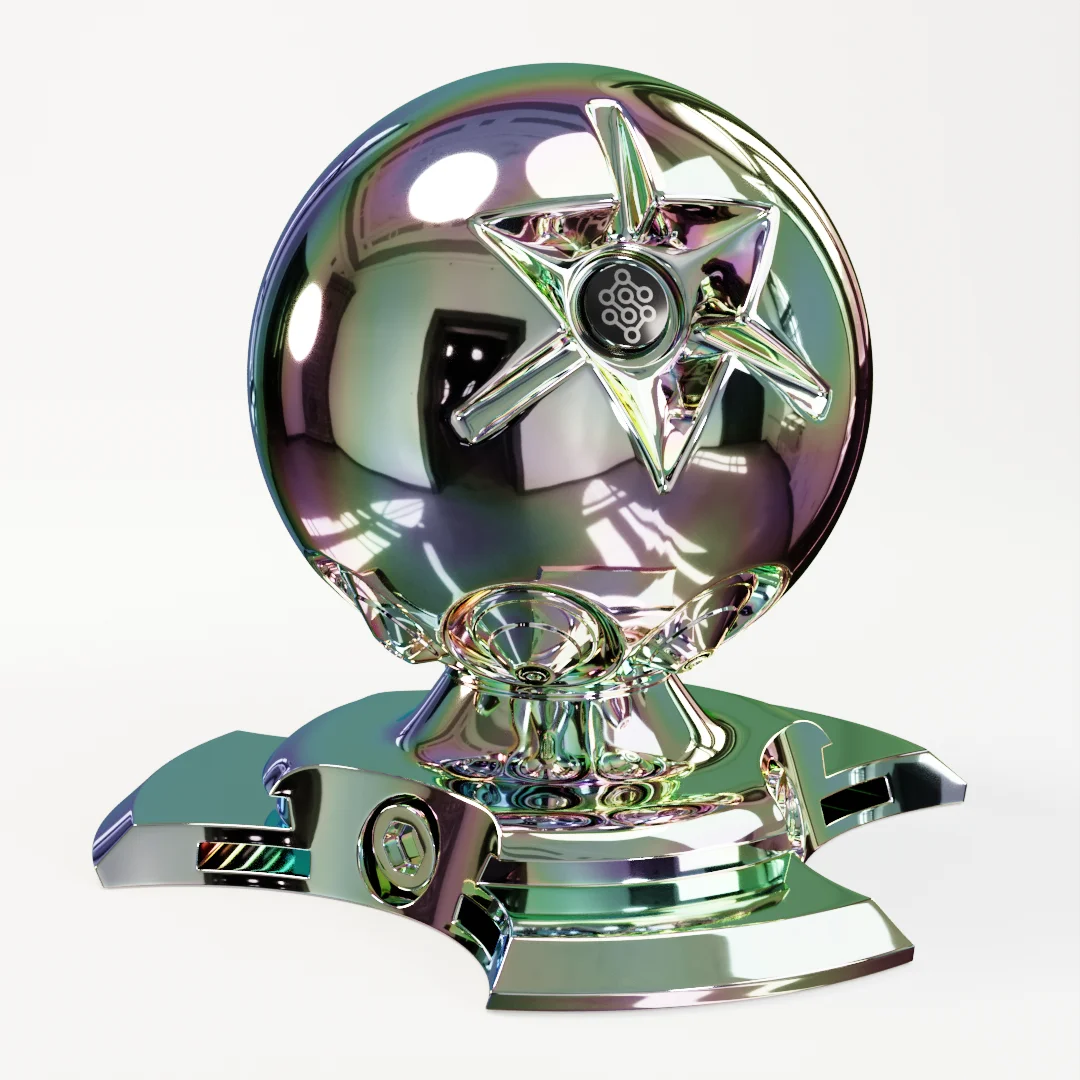 Procedural Iridescent Material screenshot 3