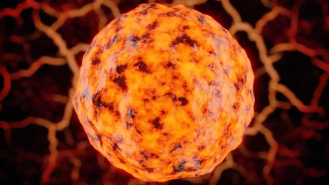 Procedural Lava Material - Blender shaders