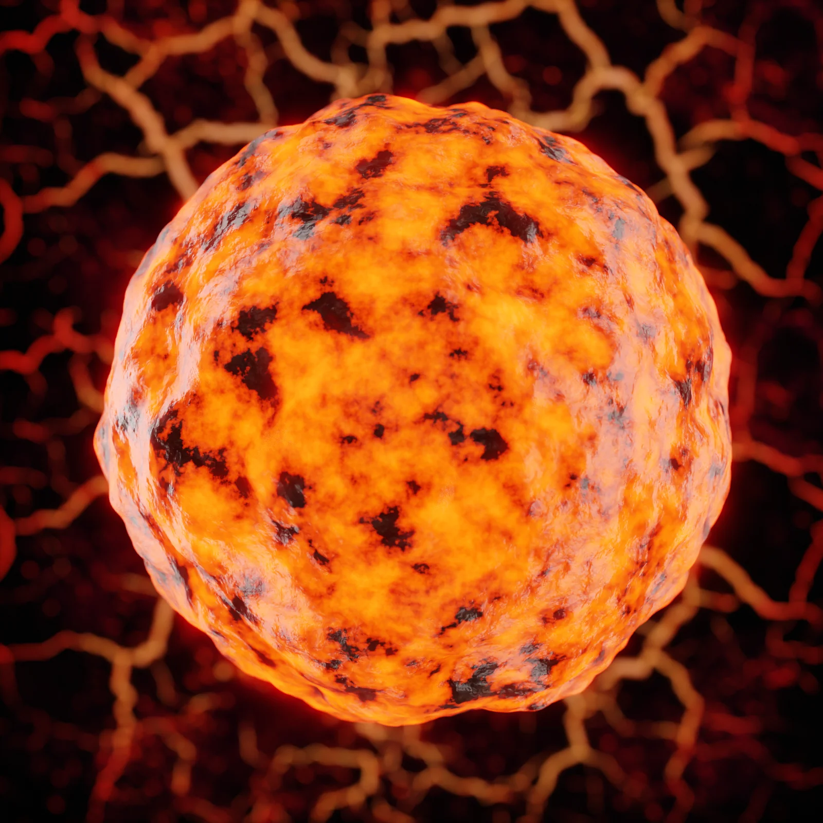 Procedural Lava Material screenshot 2