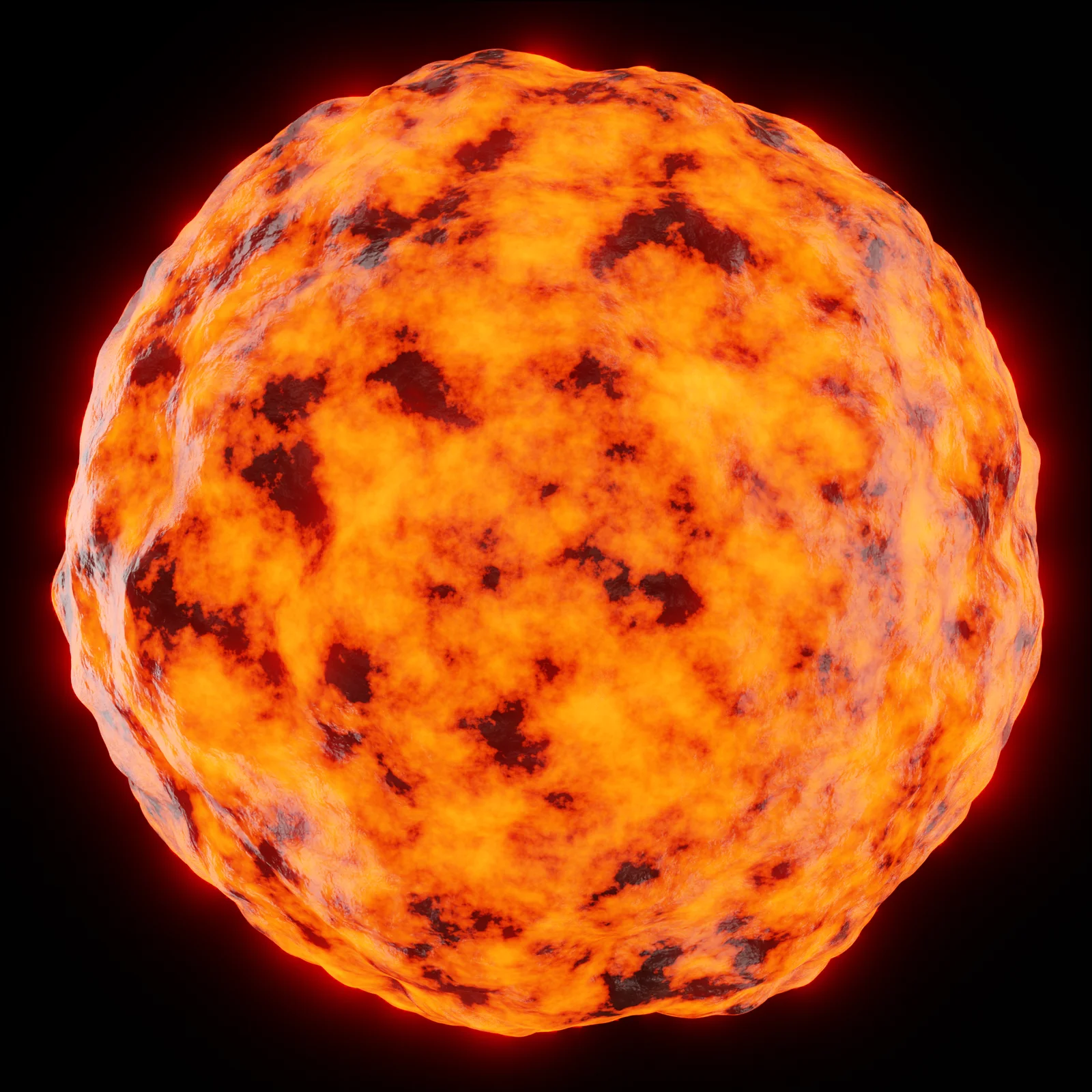 Procedural Lava Material screenshot 3